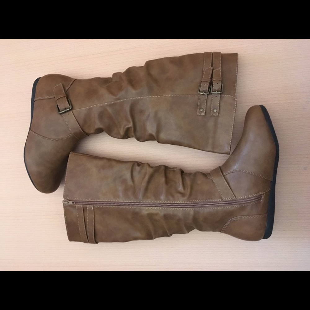 Rue 21 Brown Knee High Boots - Picture 3 of 5
